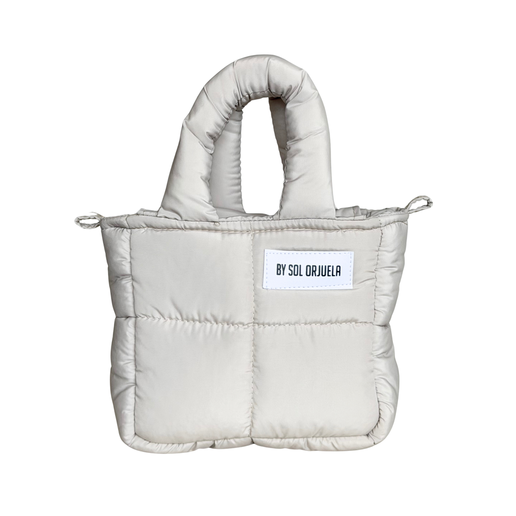 Mini Bag Nylon Beige