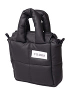 Mini bag cuerina negro