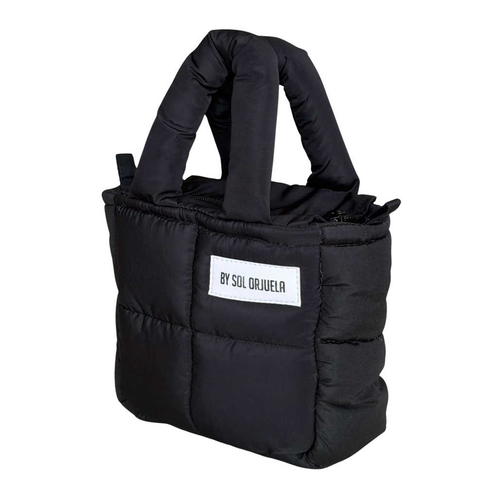 Mini bag nylon negro