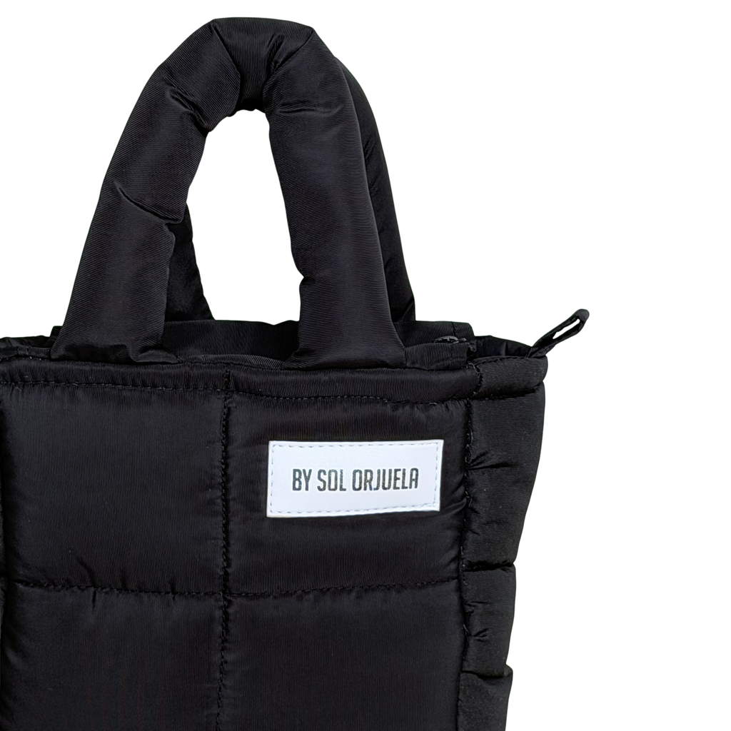 Mini bag nylon negro