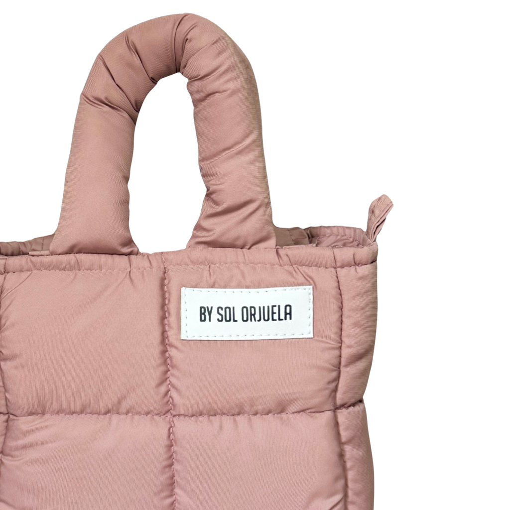 Mini bag nylon rosa