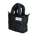 Mini bag cuerina negro