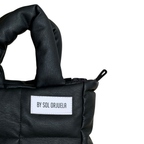 Mini bag cuerina negro