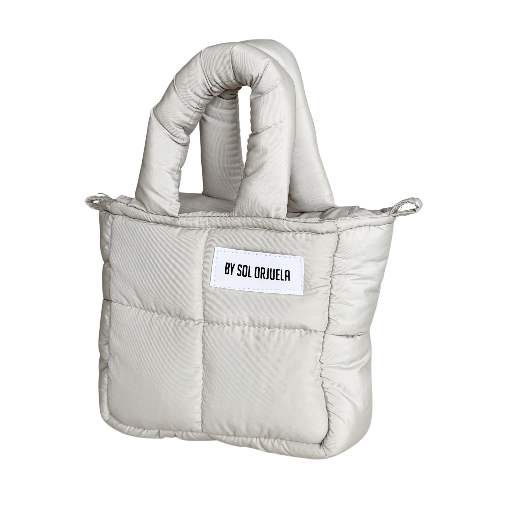 Mini Bag Nylon Beige
