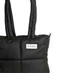 Midi bag cuerina negro