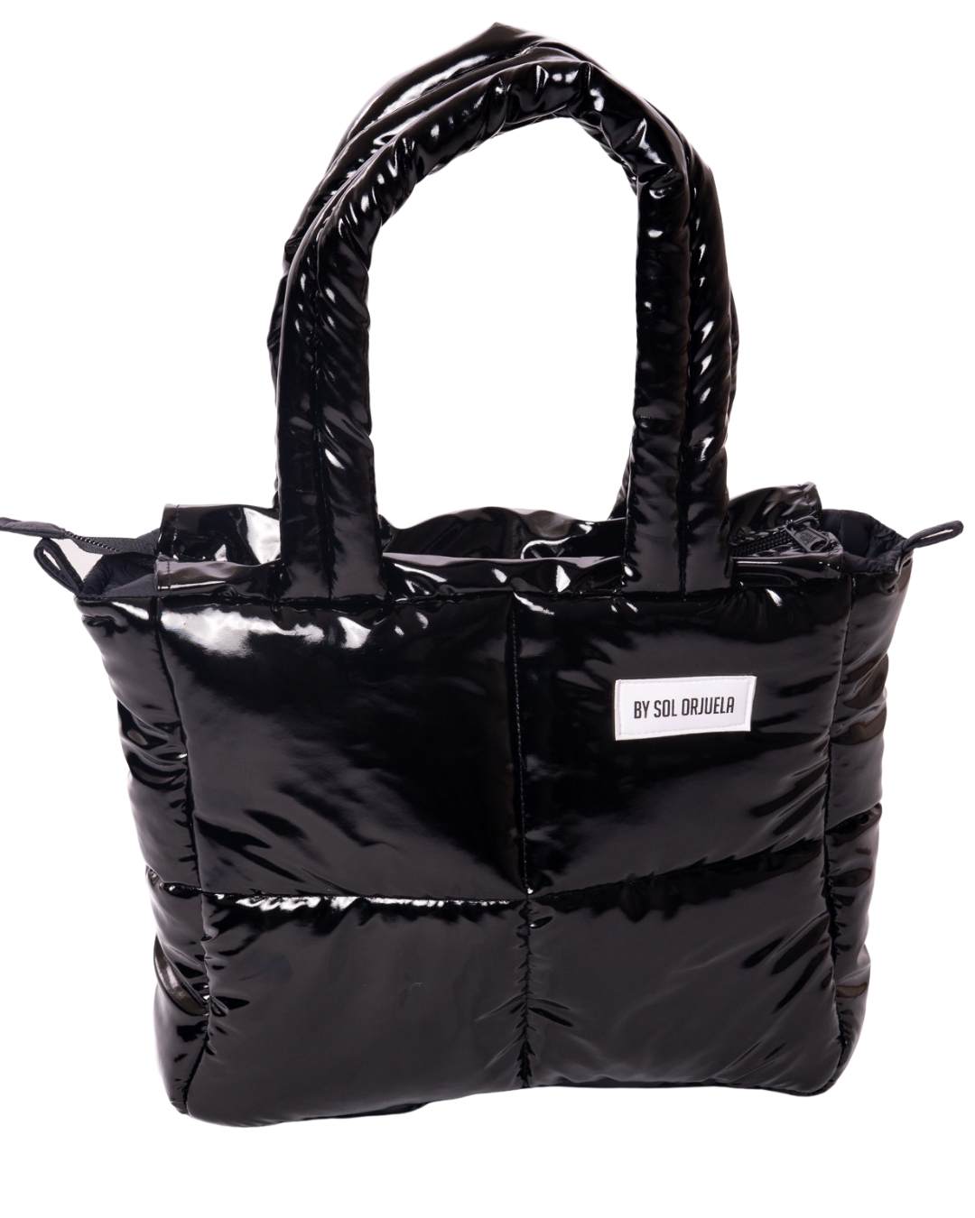 Midi Bag Charol Negro