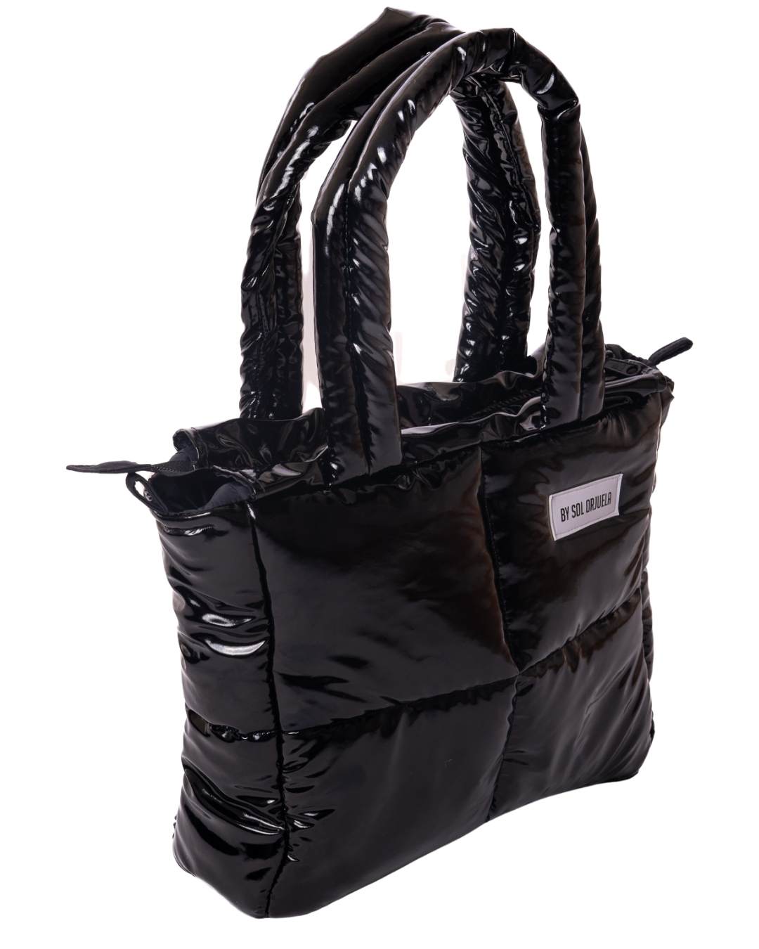 Midi Bag Charol Negro