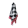 BANDANA CUADROS B&W