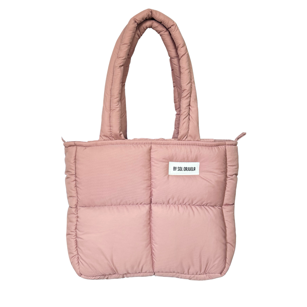 Midi bag nylon rosa