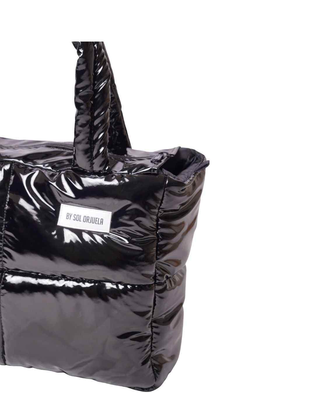 Maxi Bag Charol Negro