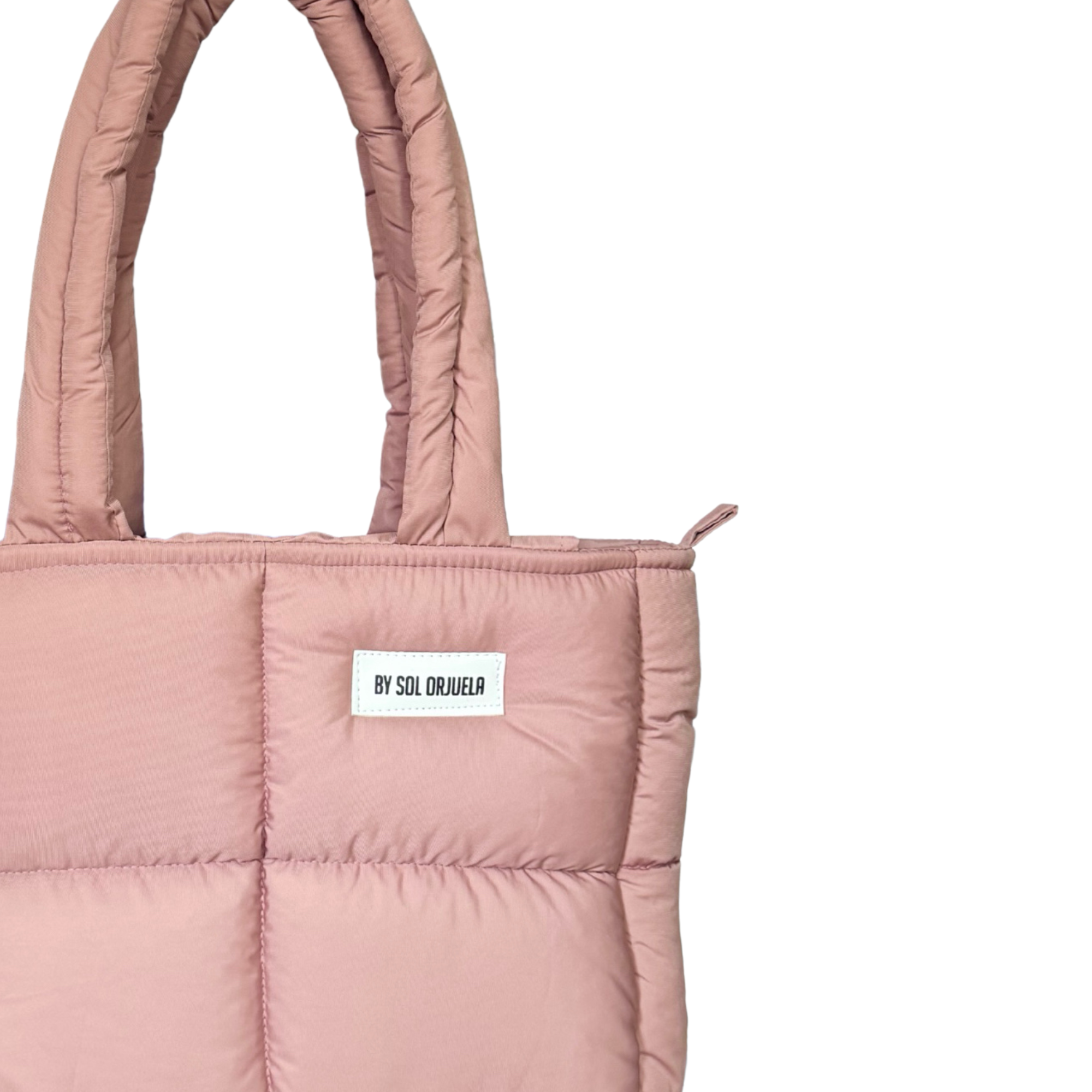 Midi bag nylon rosa