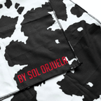 Bandana Cow Print B&W