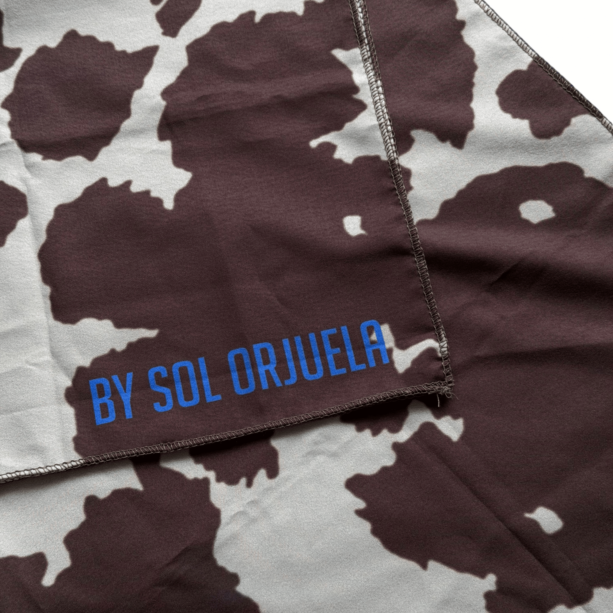 Bandana Cow Print Mocca