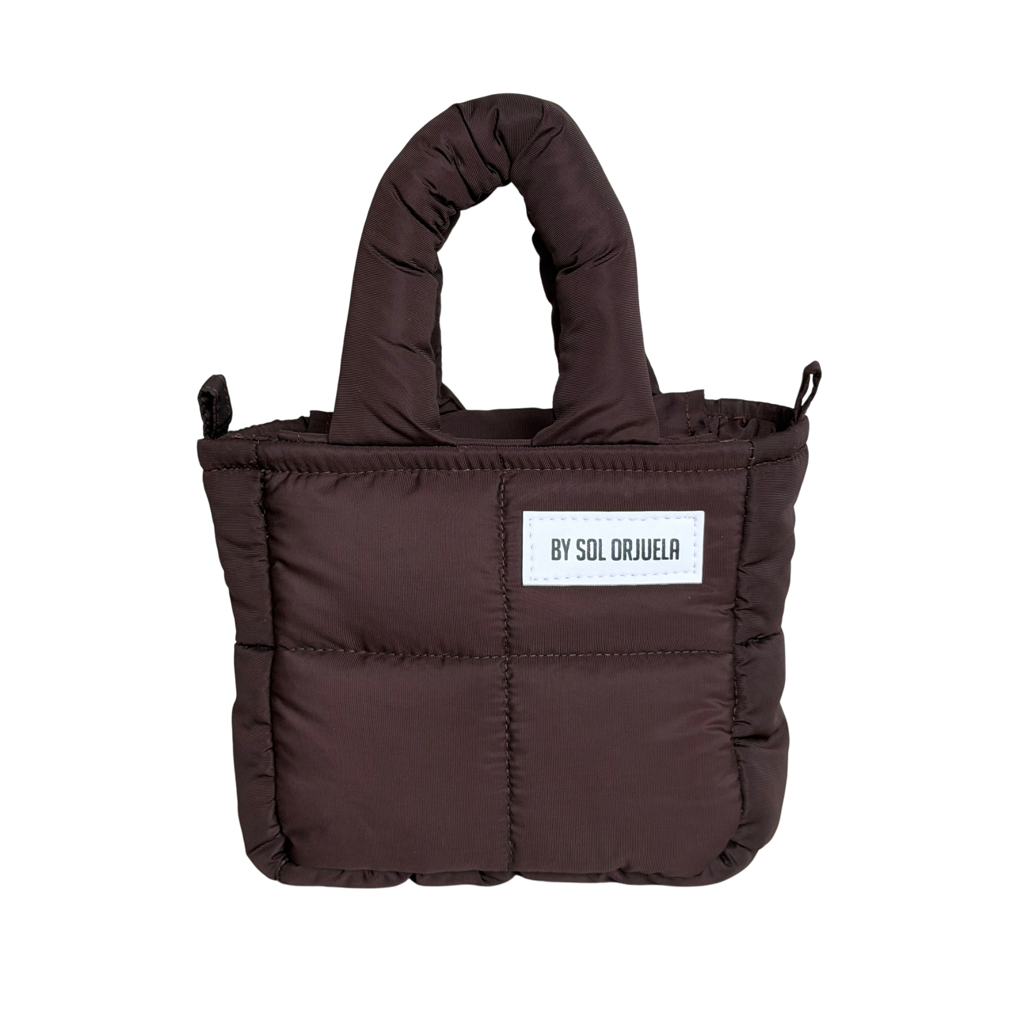 Mini bag nylon cafe