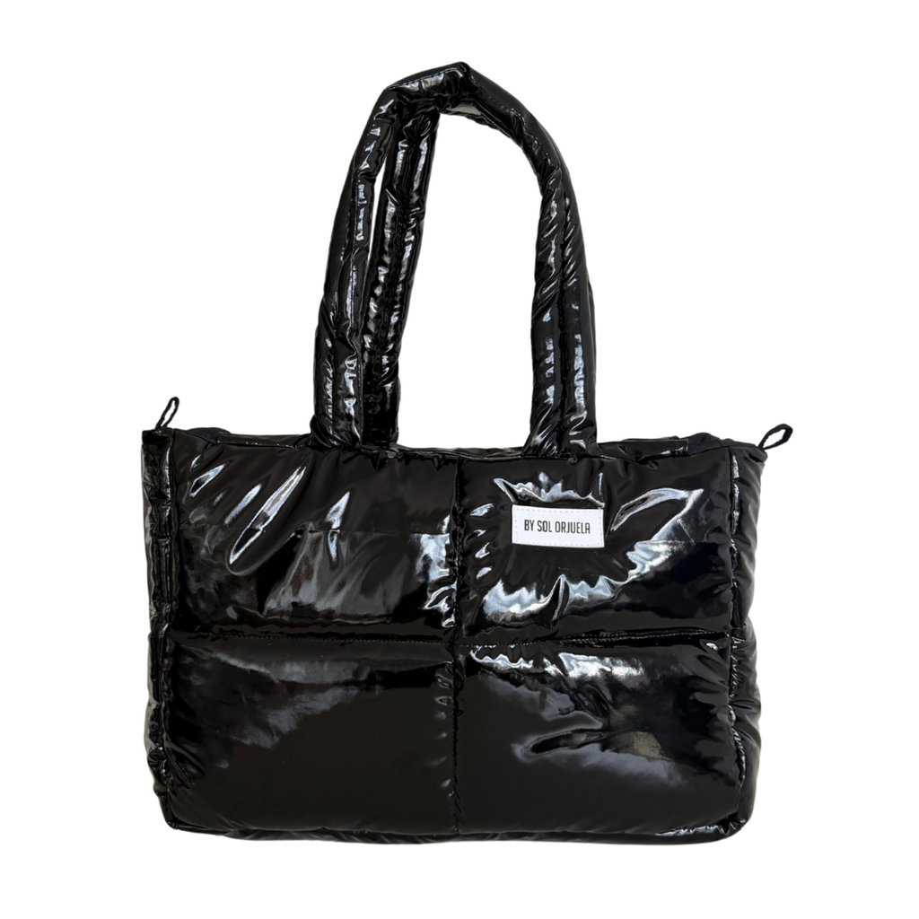 Maxi Bag Charol Negro
