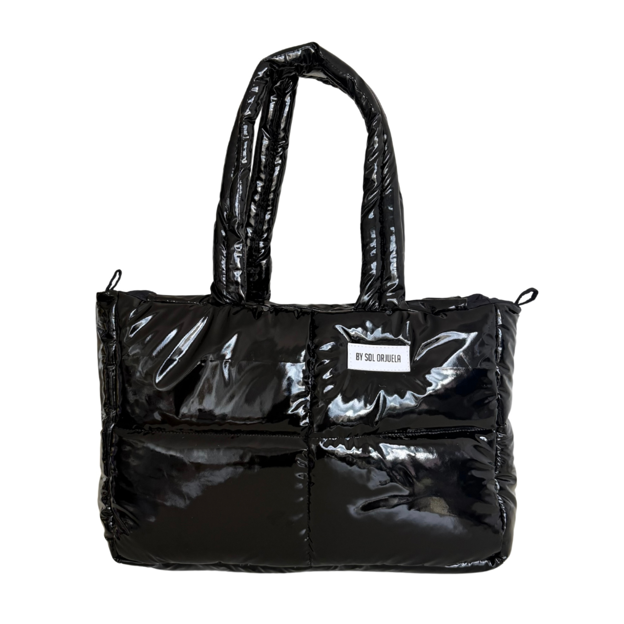 Maxi Bag Charol Negro