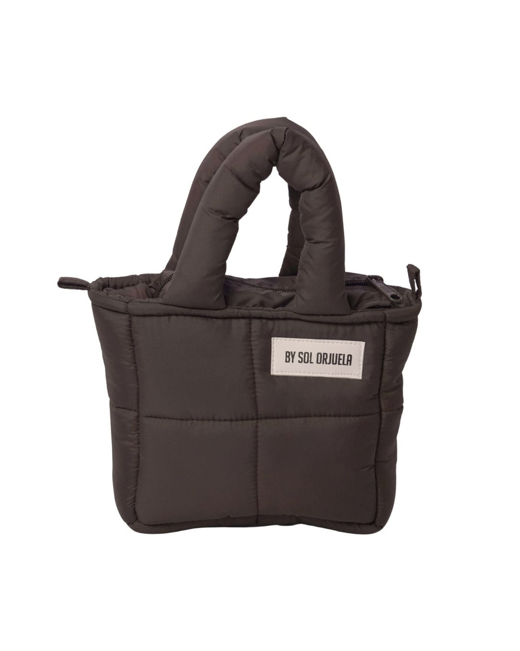 Mini bag nylon cafe