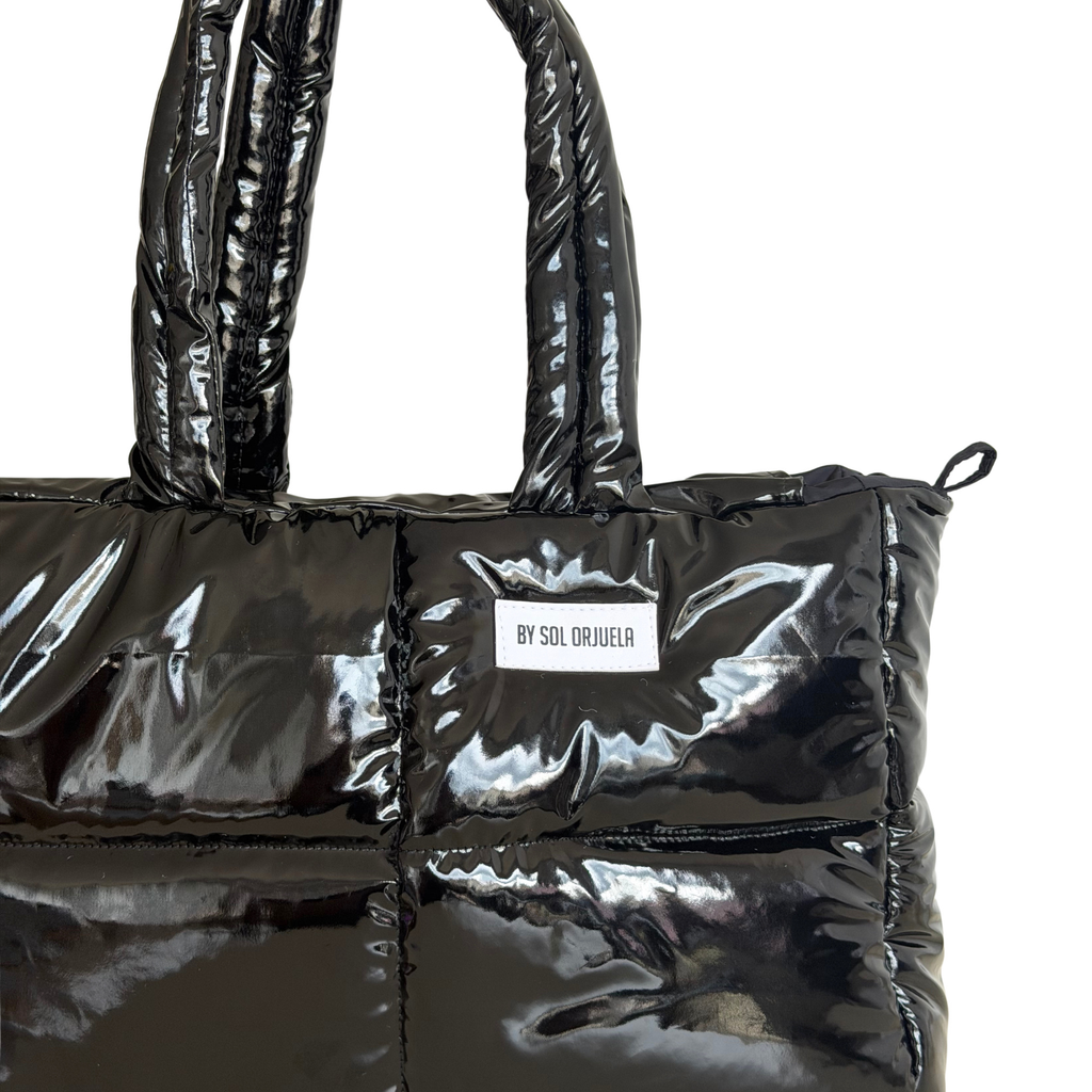Maxi Bag Charol Negro