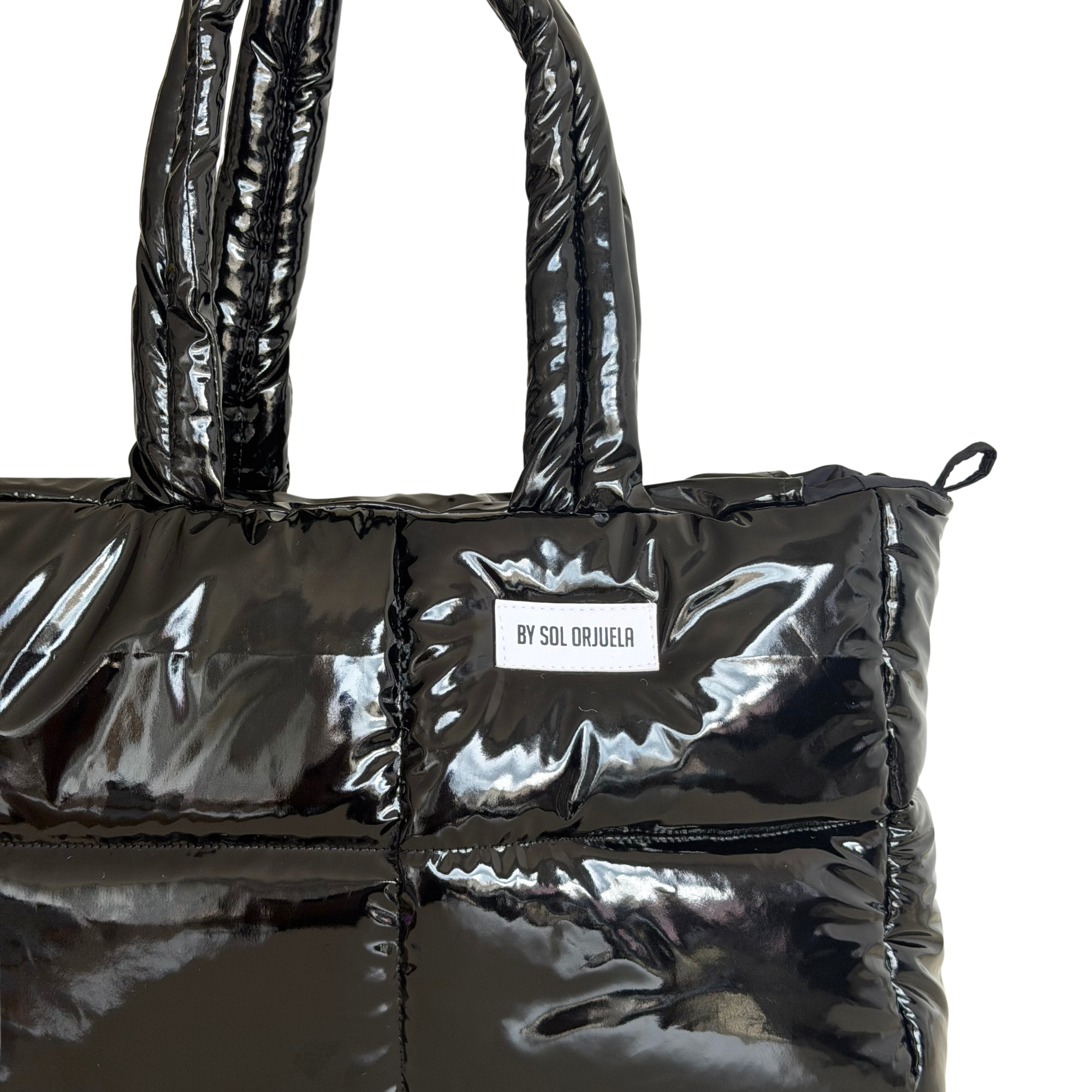 Maxi Bag Charol Negro