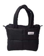 Midi bag cuerina negro