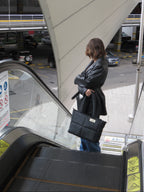 Maxi Bag Cuerina Negro