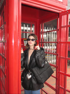 Maxi Bag Cuerina Negro