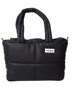Maxi Bag Cuerina Negro