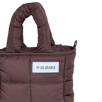 Mini bag nylon cafe
