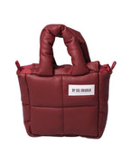 Mini Bag Cuerina Rojo