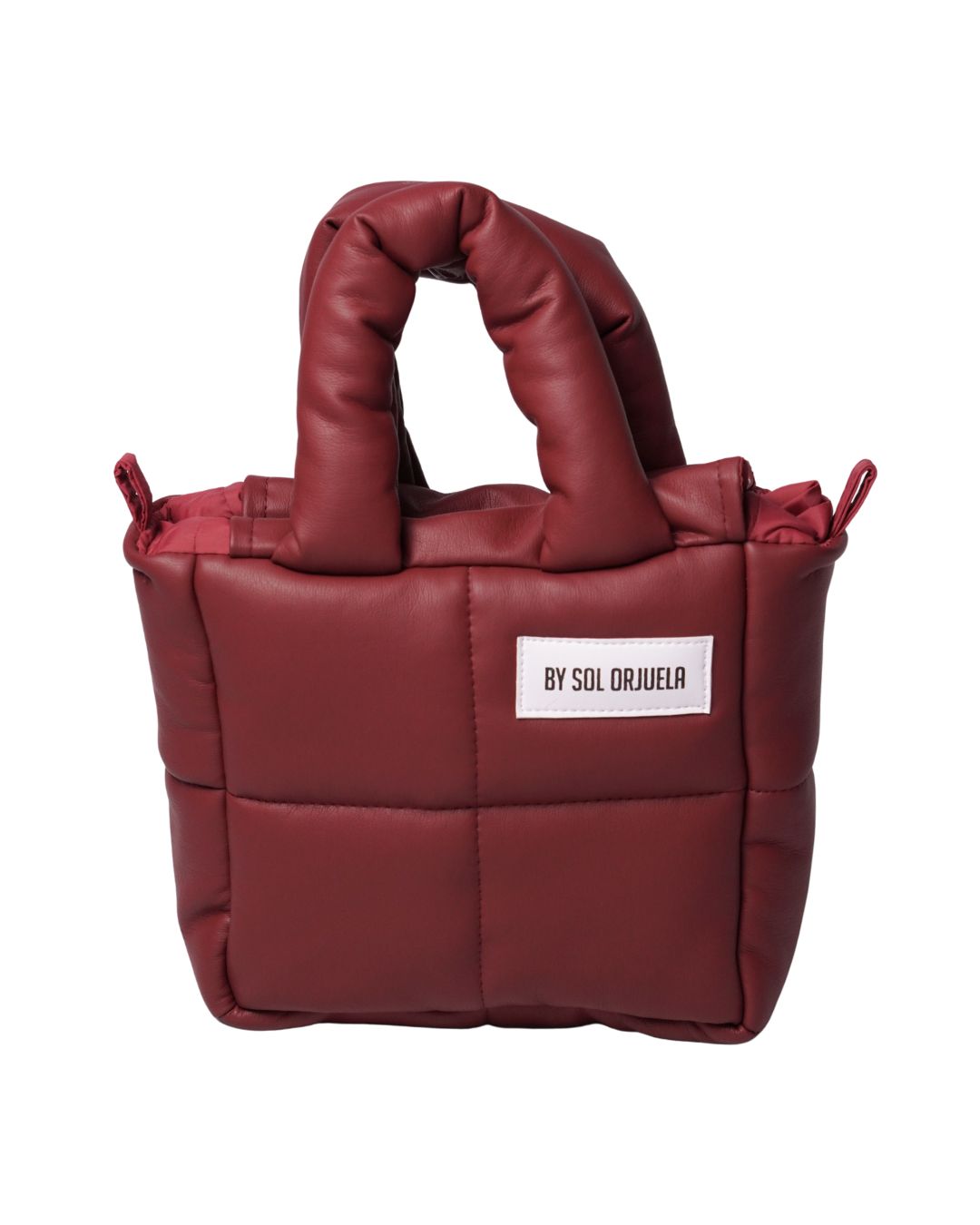 Mini Bag Cuerina Rojo