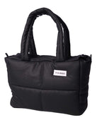 Maxi Bag Cuerina Negro