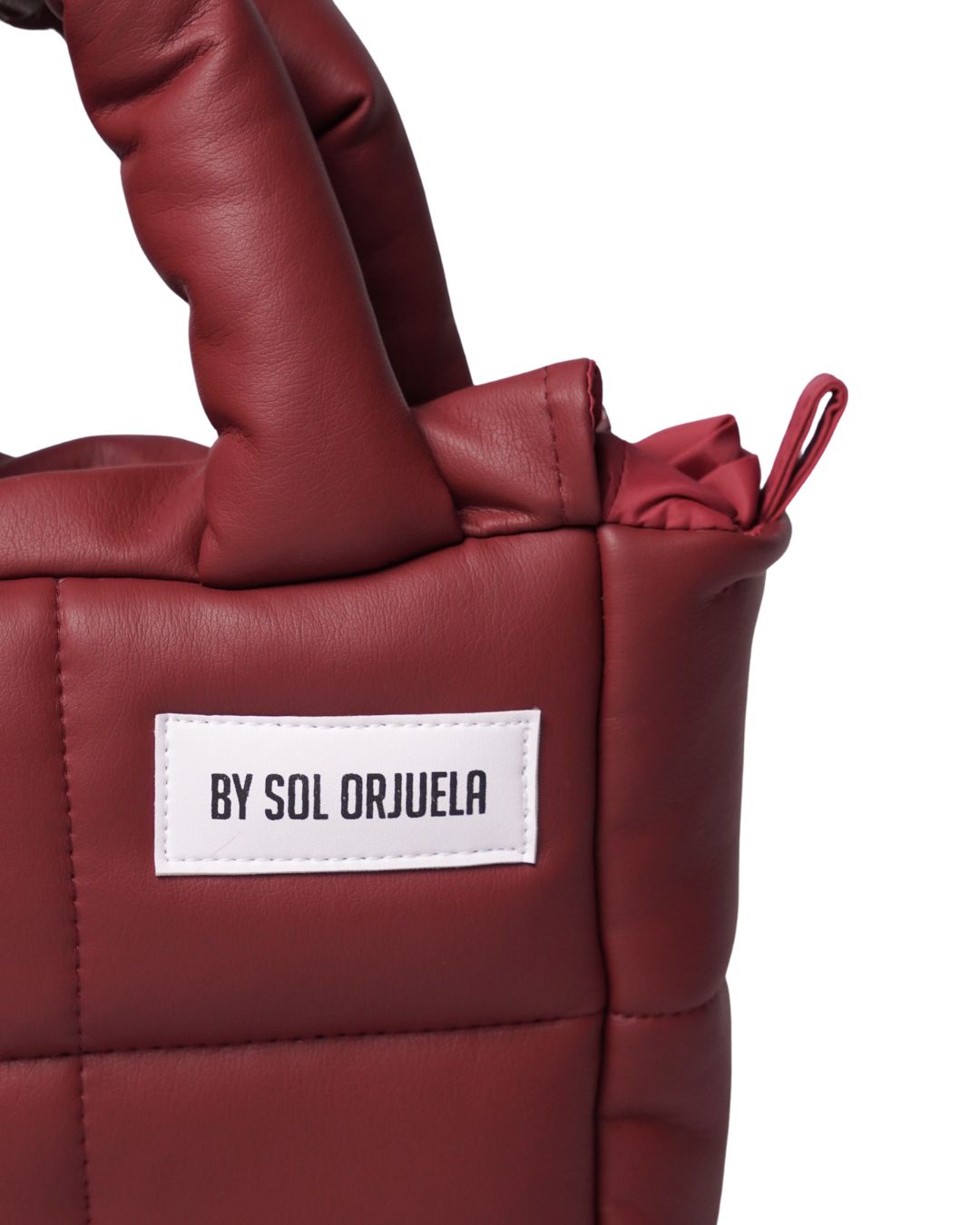 Mini Bag Cuerina Rojo