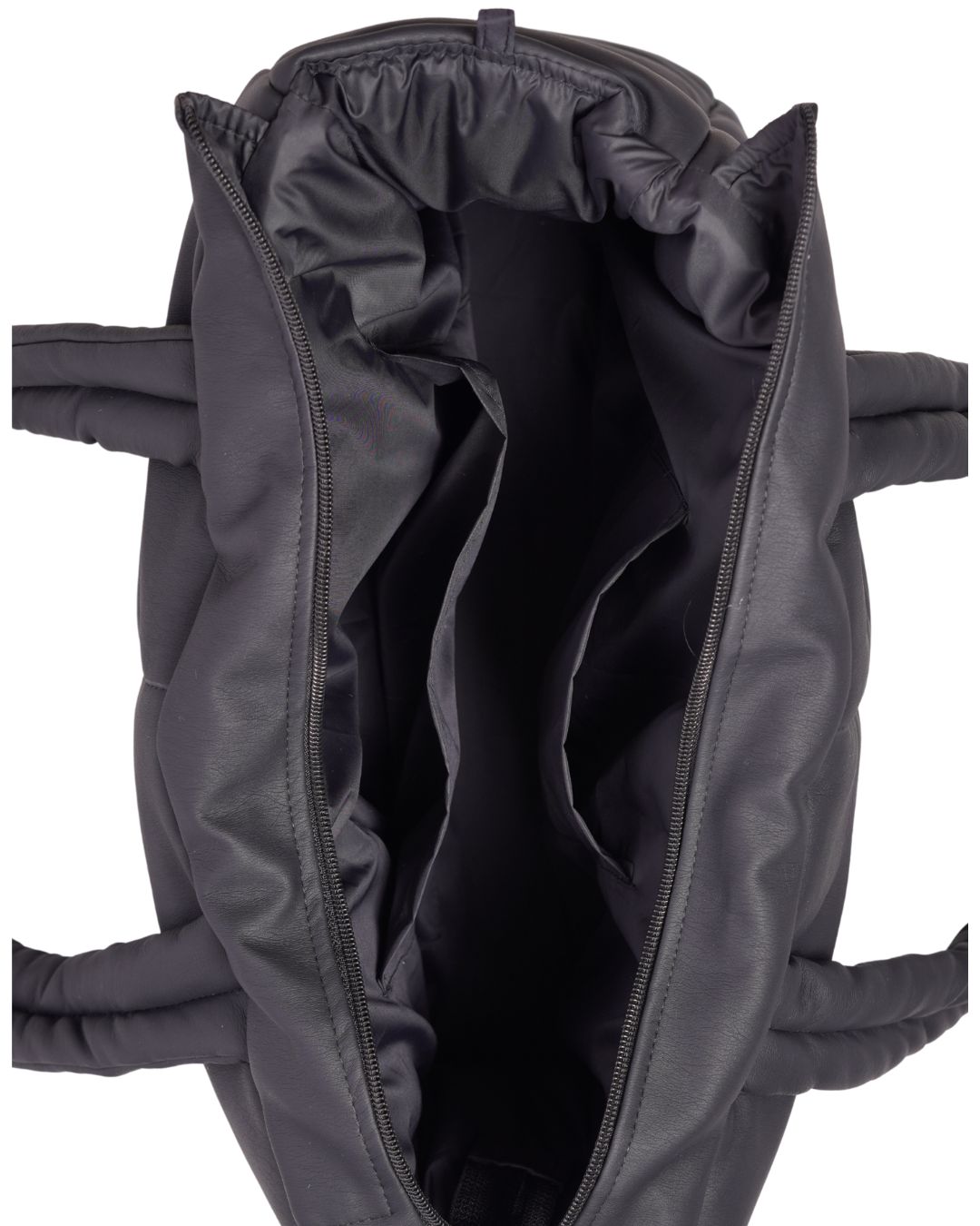 Maxi Bag Cuerina Negro