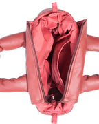 Mini Bag Cuerina Rojo