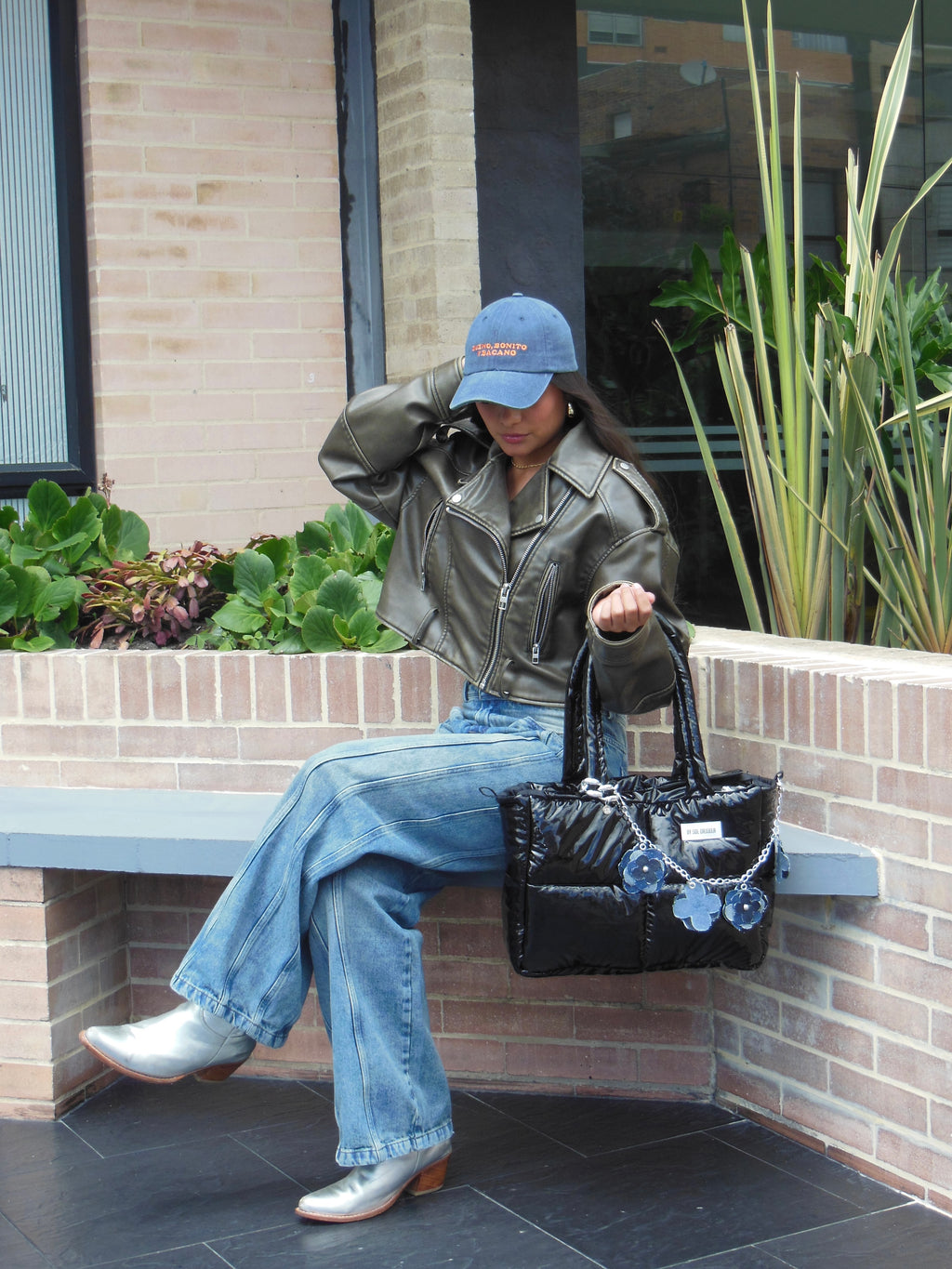 Maxi Bag Charol Negro
