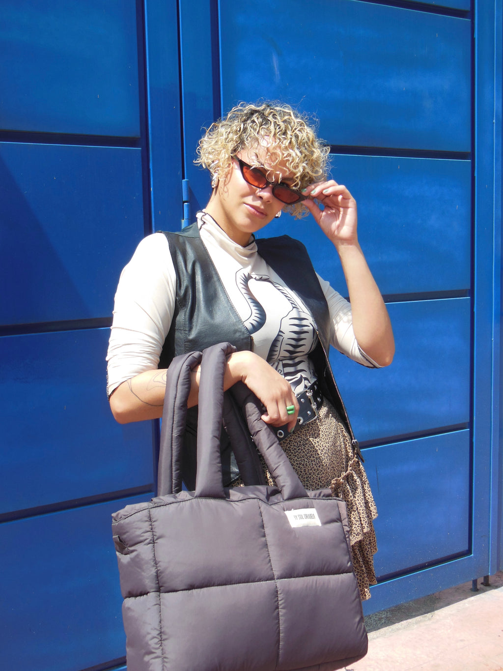 Maxi Bag Nylon Cafe