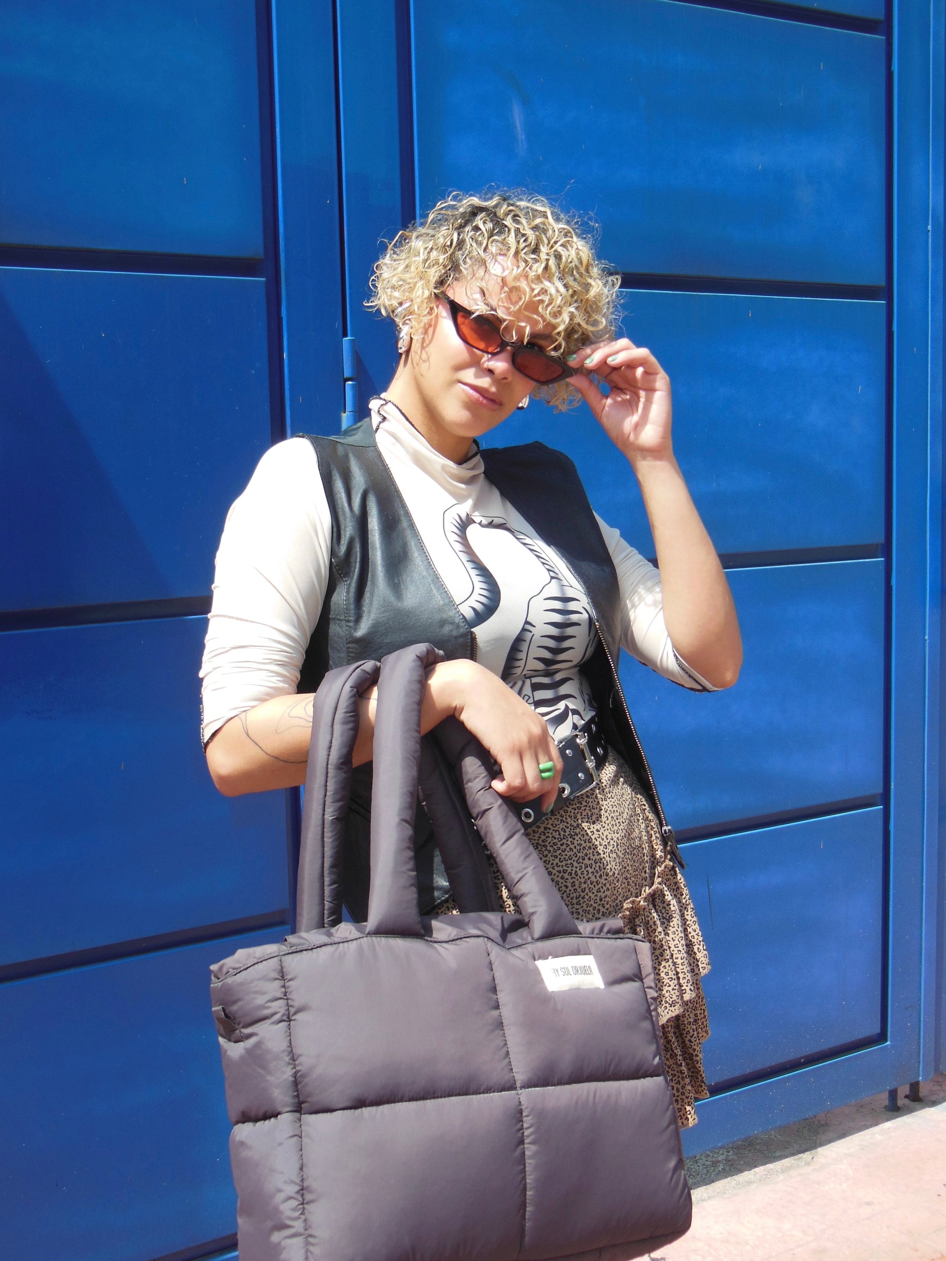 Maxi Bag Nylon Cafe