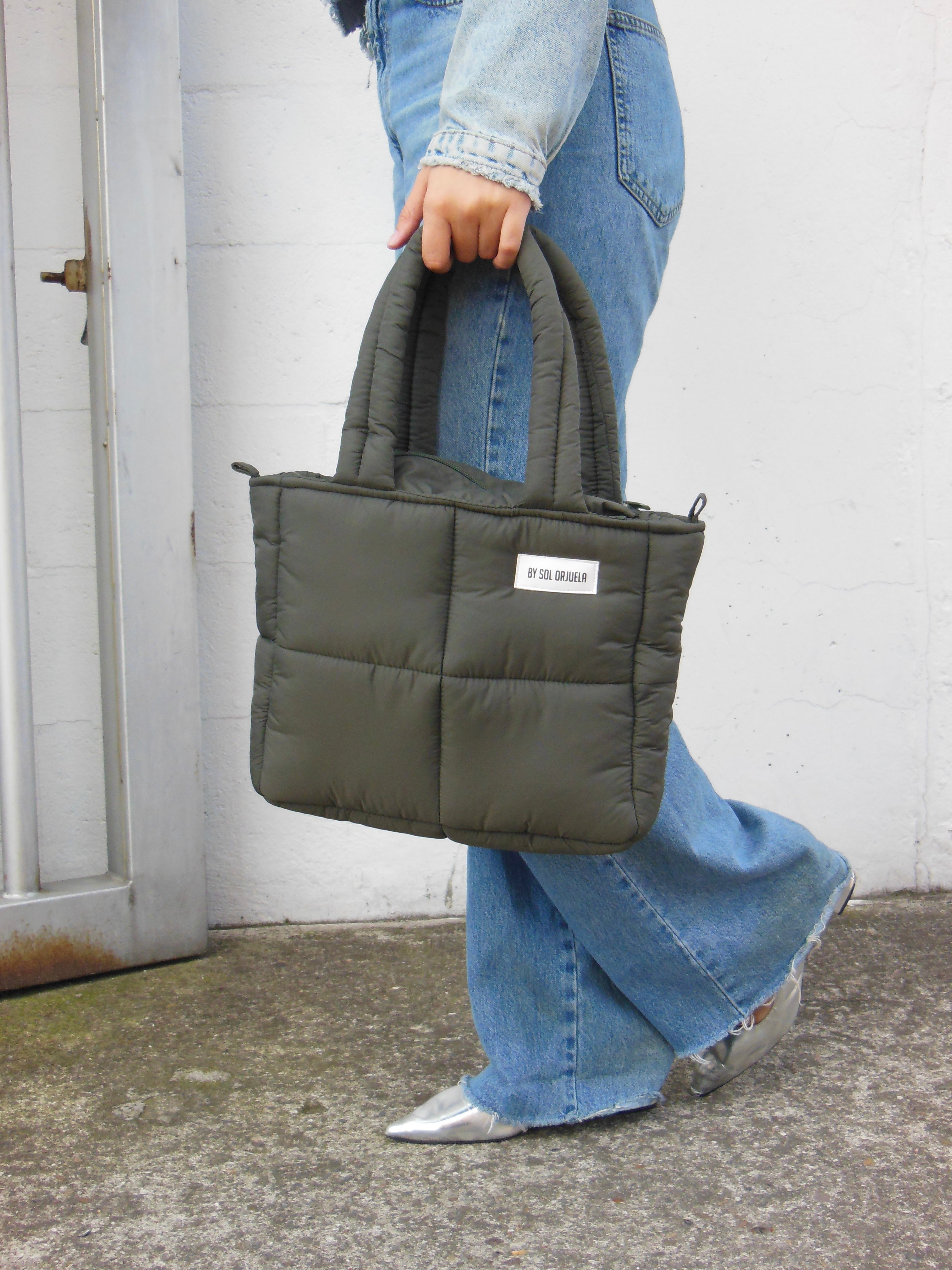 Midi Bag Nylon Verde