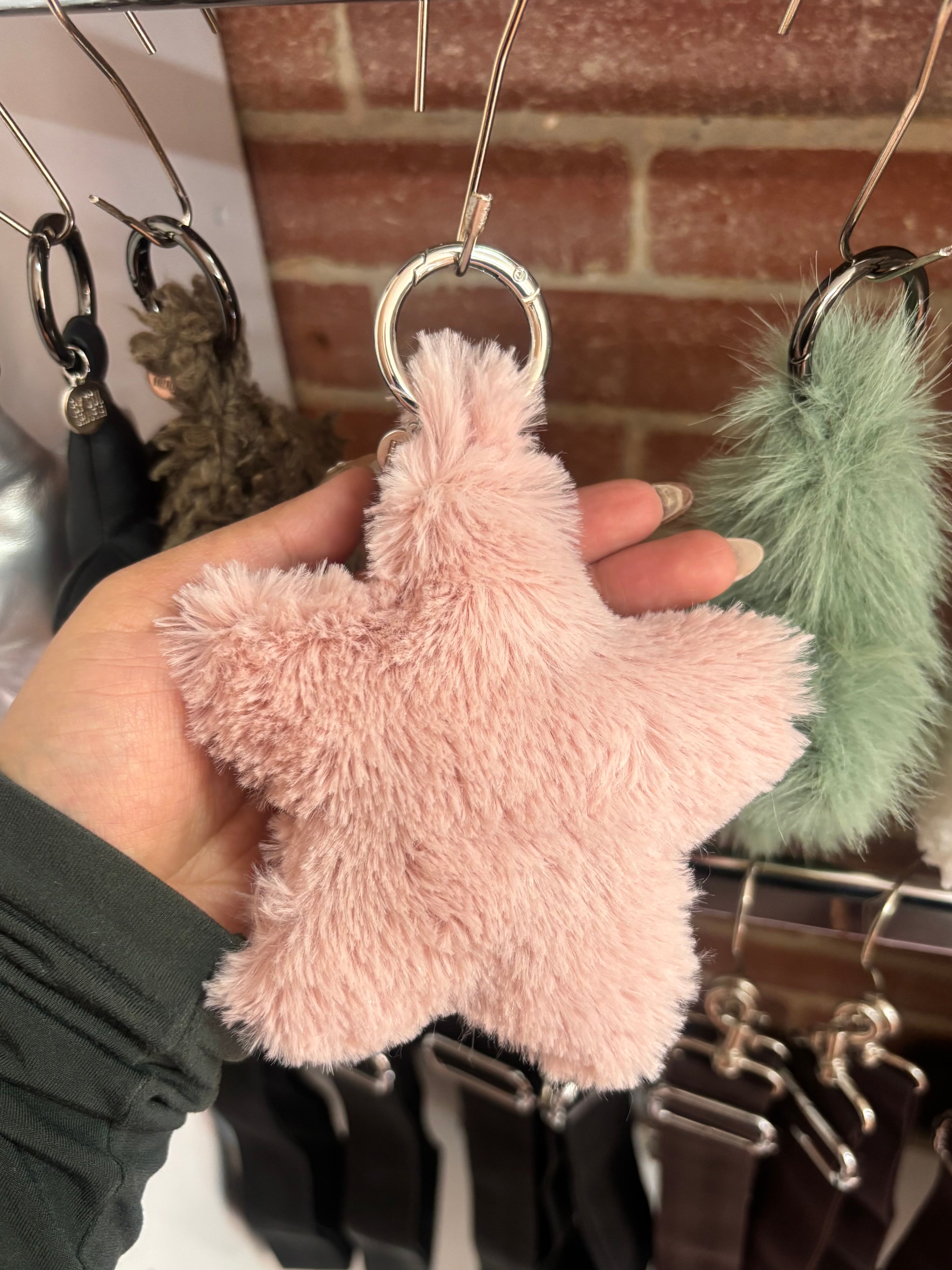 Estrella Peluche Rosa