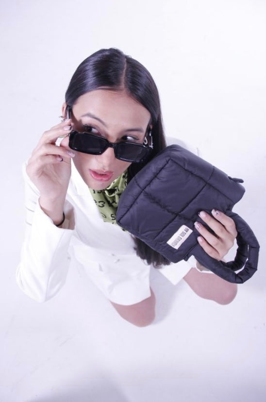 Mini bag nylon negro