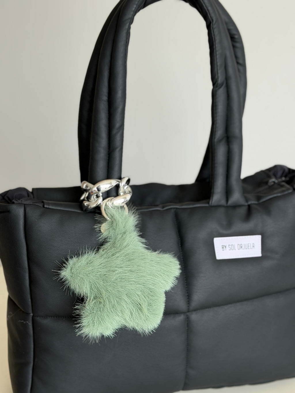 Corazón Peluche Verde