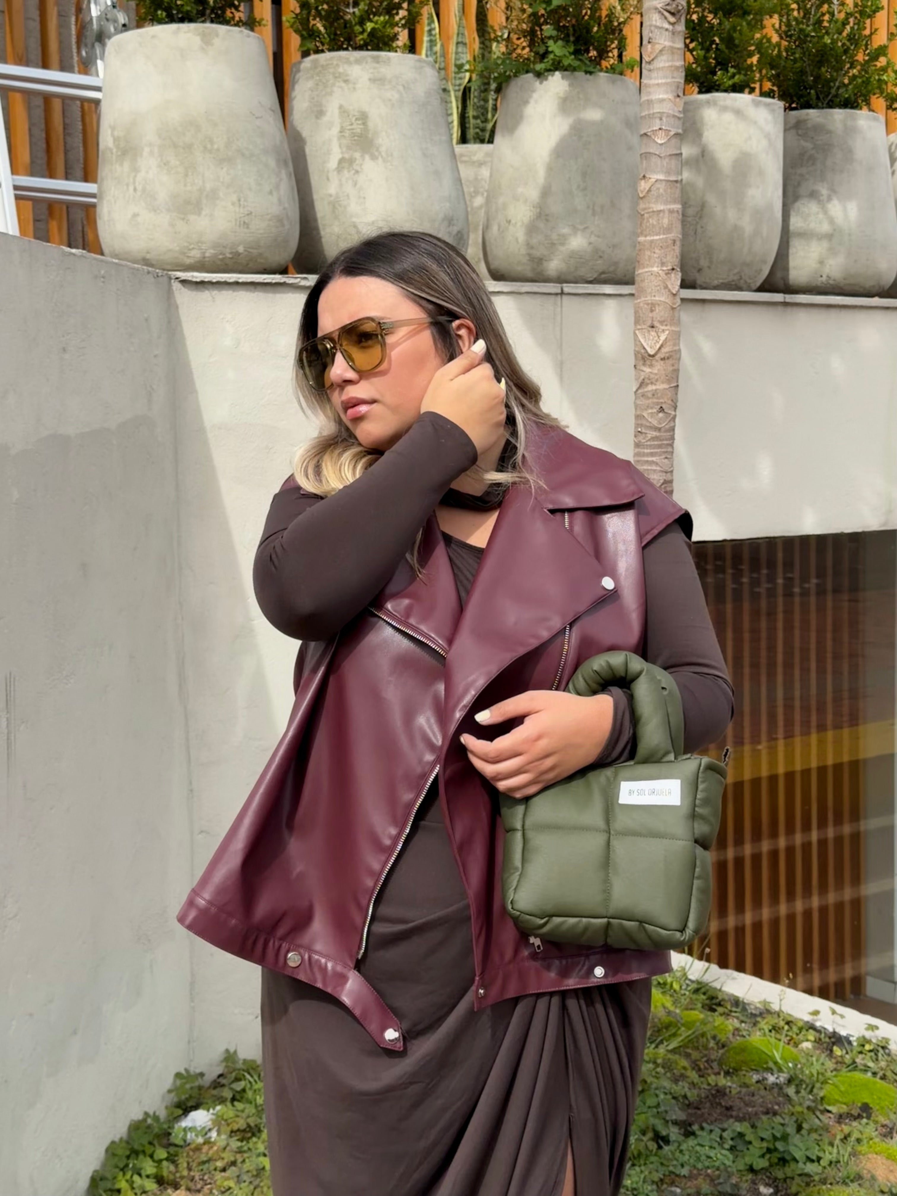 Mini Bag verde oliva