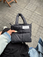 Mini bag nylon negro