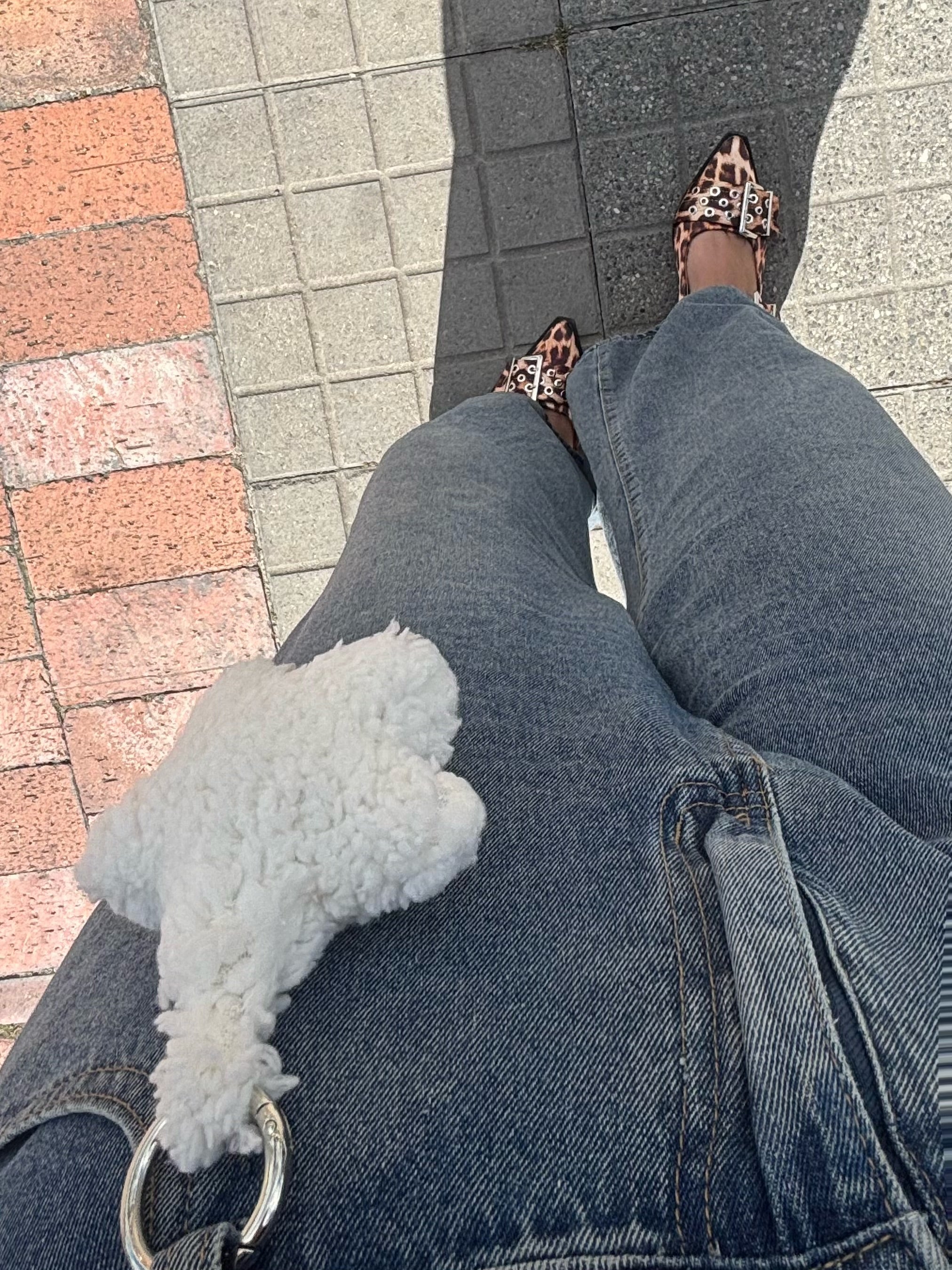 Estrella peluche blanco