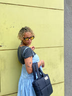 Midi Bag Nylon Negro