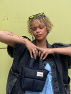 Mini bag nylon negro