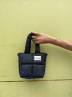 Mini bag nylon negro