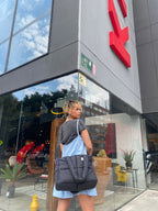 Maxi Bag Nylon Negro