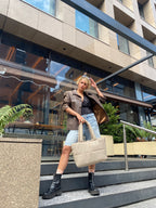 Maxi Bag Nylon Beige