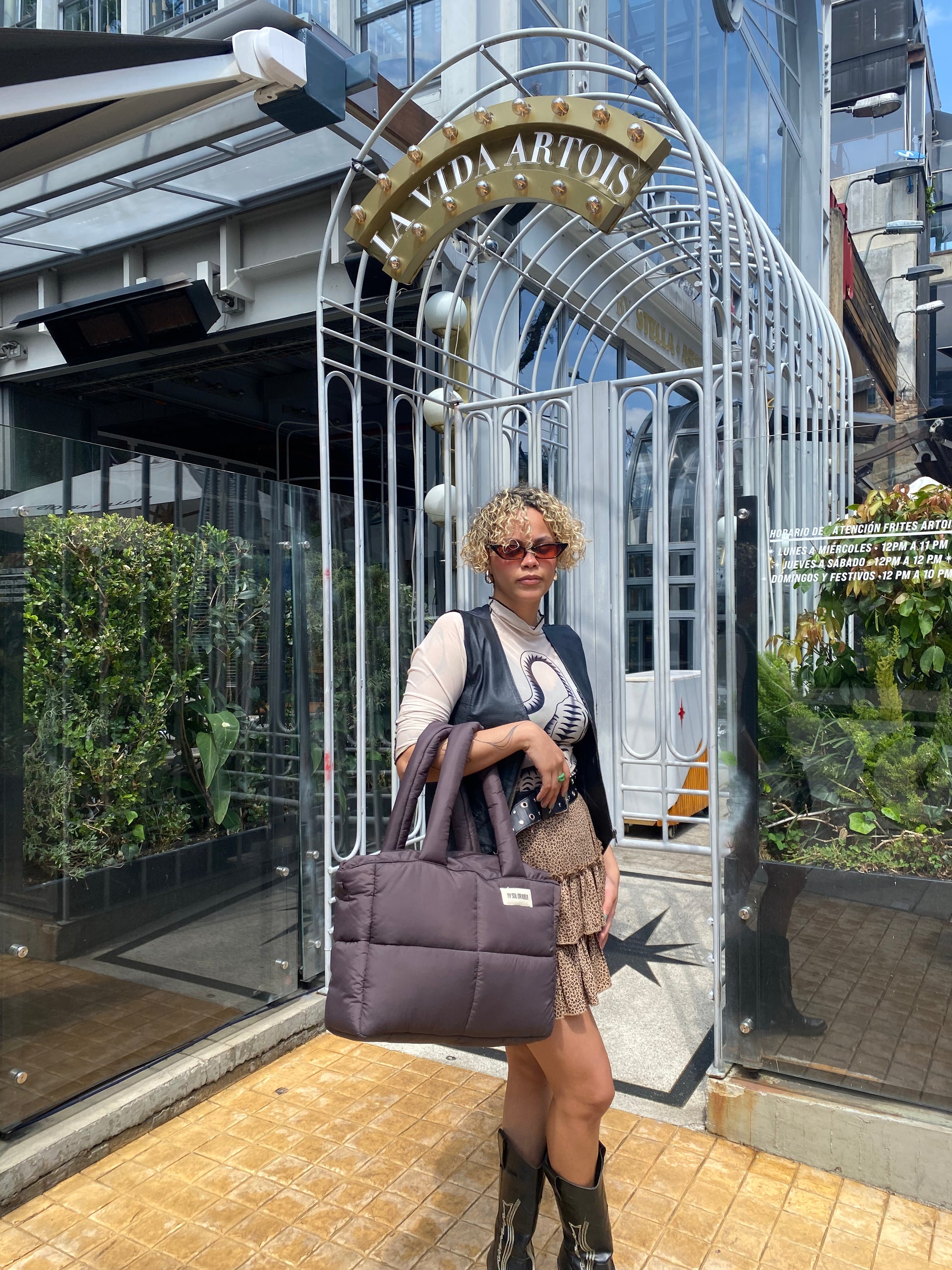 Maxi Bag Nylon Cafe